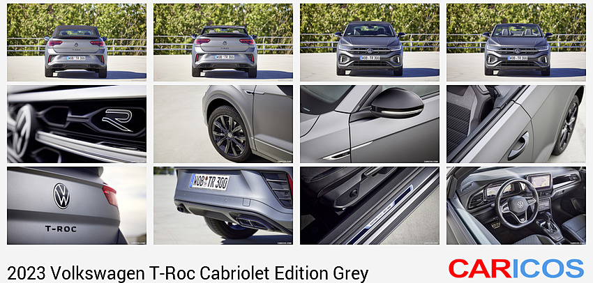 VW T-Roc Cab Edition Grey Is Built For Blue Skies, Limited To 999 Units