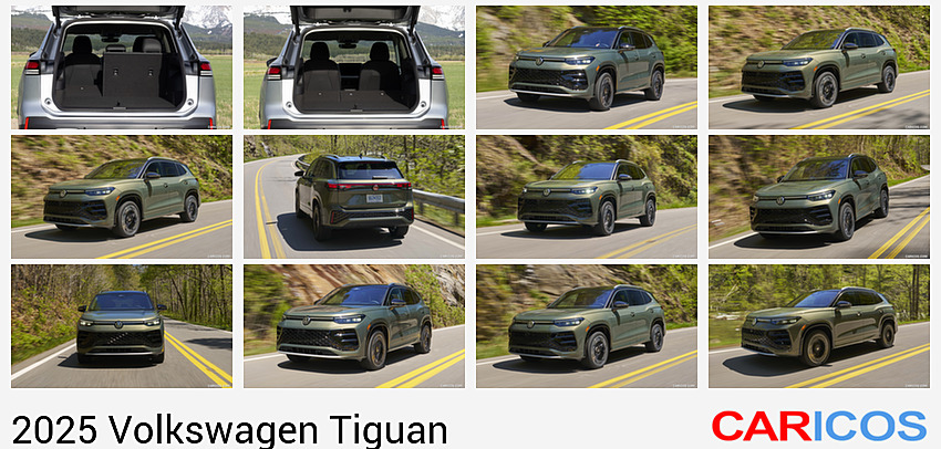 Volkswagen Tiguan | 2025MY |  SE (Color: Pyrite) | Trunk