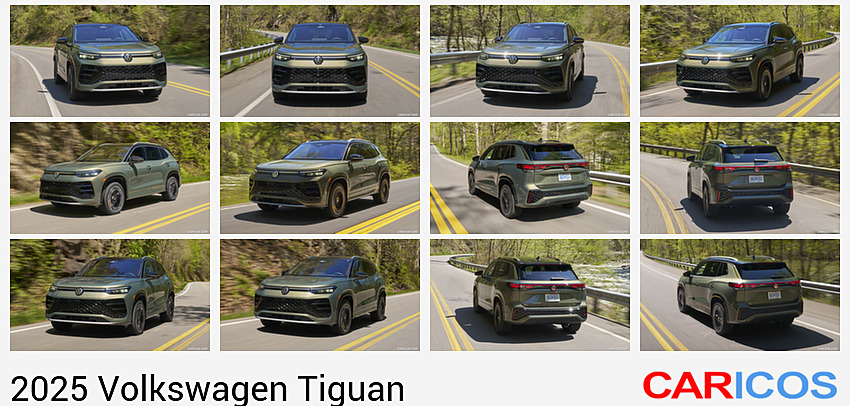 Volkswagen Tiguan | 2025MY |  SEL R-Line (Color: Avocado Green) | Front