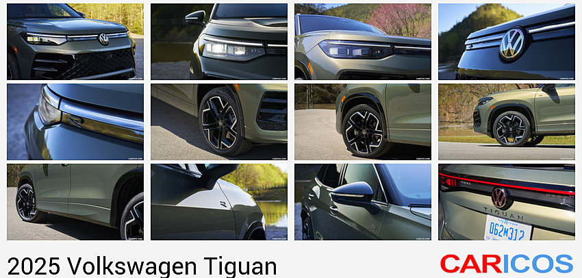 Volkswagen Tiguan | 2025MY |  SEL R-Line (Color: Avocado Green) | Front
