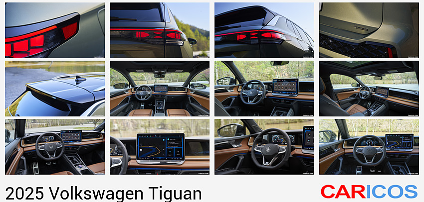 Volkswagen Tiguan | 2025MY |  SEL R-Line (Color: Avocado Green) | Tail Light