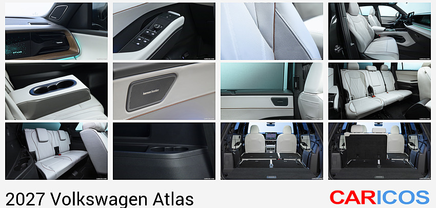 Volkswagen Atlas | 2027MY | Interior, Detail